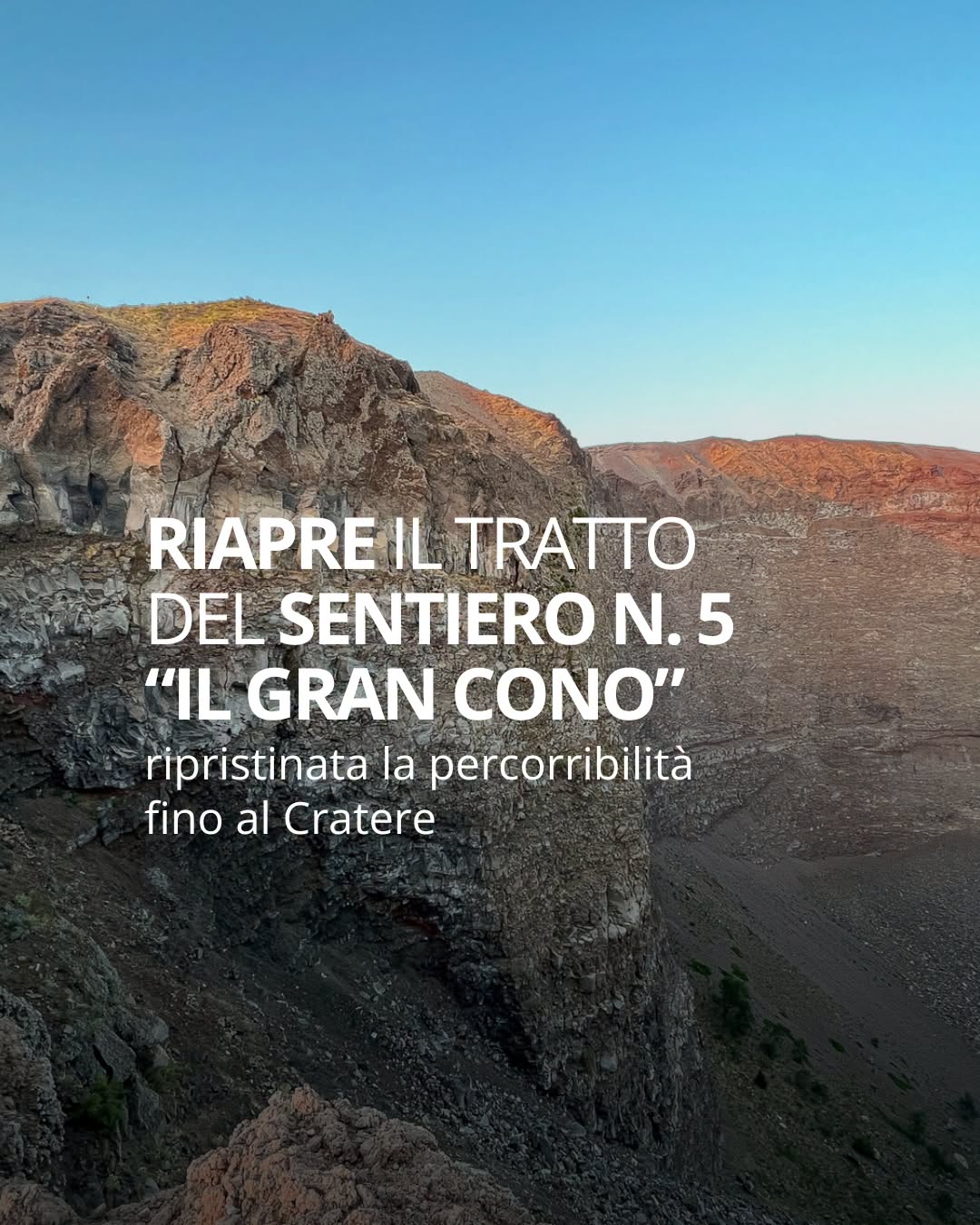 Parco Nazionale del Vesuvio | Sentiero N. 5 – Il Gran Cono